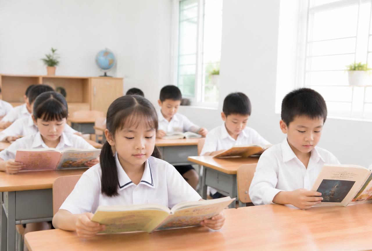 Lớp học sáng sủa của lớp 2C3